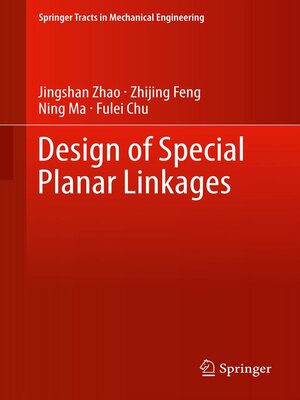 cover image of Design of Special Planar Linkages